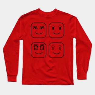 Cube face 12 Long Sleeve T-Shirt